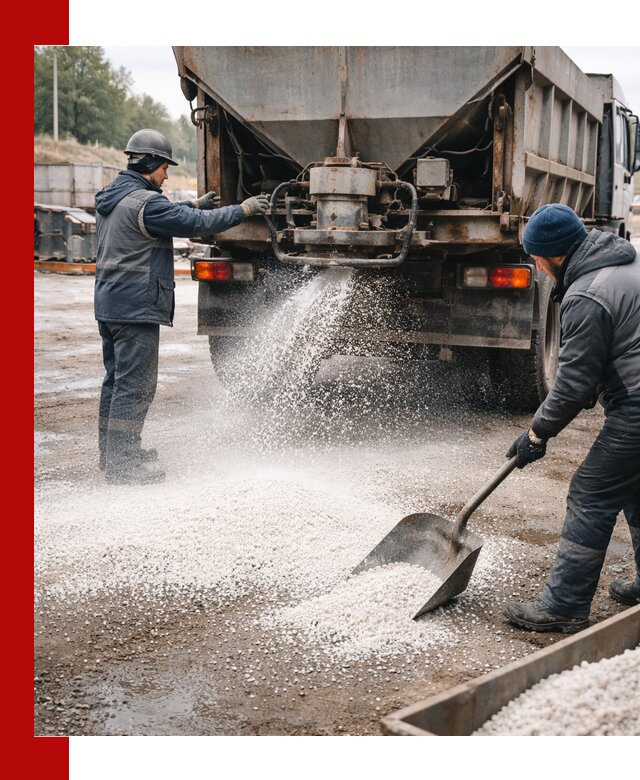 Доставка и продажа хлористого кальция в Норильске