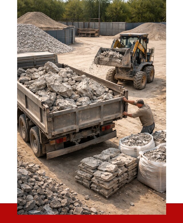 Купить бой бетона с доставкой в Норильске от 4985 р. | ПРОНЕРУДНрл