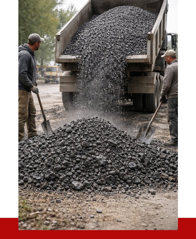 Дробленый асфальт в Норильске от 2908 р. с доставкой | ПРОНЕРУДНрл