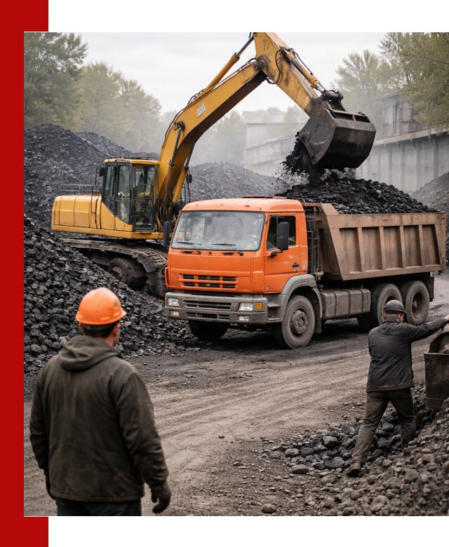 Доставка угля автотранспортом в Норильске быстро и выгодно