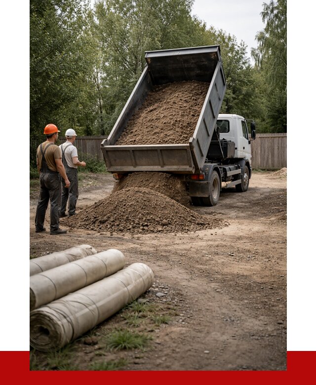 Доставка сыпучих материалов самосвалом в [cvi] от 4362 р. | ПРОНЕРУДНрл