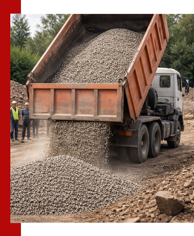 Доставка сыпучих материалов самосвалом в Норильске быстро и надежно